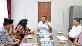 Foto : Wakil Gubernur Bengkulu, Mian saat memimpin rapat soal stunting.