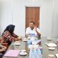 Foto : Wakil Gubernur Bengkulu, Mian saat memimpin rapat soal stunting.