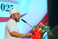 Foto : Gubernur Bengkulu, Helmi Hasan, dalam pembukaan Pekerja Migran Indonesia (PMI) Expo Merah Putih 2025 di Aula Poltekkes Bengkulu
