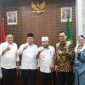 Foto : Anggota DPD RI Perwakilan Provinsi Bengkulu, Apt Destita Khairilisani, S.Farm., MSM, mendampingi Gubernur Bengkulu Helmi Hasan dalam kunjungan kerja ke Kementerian Agraria dan Tata Ruang/Badan Pertanahan Nasional (ATR/BPN) berfoto bersama.