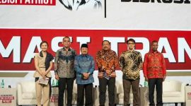 Foto : Wakil Gubernur Bengkulu Mian yang hadir dalam acara pelepasan sekaligus menjadi narasumber diskusi Forum Ekspedisi Patriot