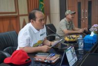 Foto : Rapat persiapan jalan sehat