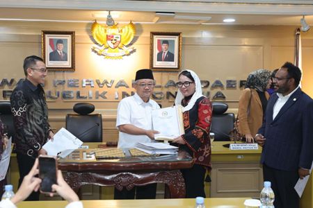 Foto : Destita ketika RDP