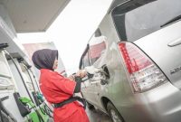 Foto : Kondisi di SPBU