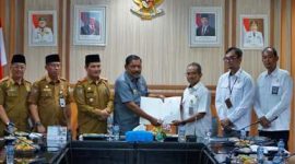 Foto : Pertemuan dengan  pihak BPK dan Pemprov Bengkulu.