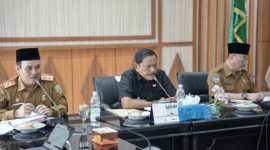 Wagub Mian memimpin Rapat