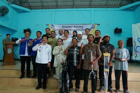 Foto : Wakil Menteri Transmigrasi, Viva Yoga Mauladi, mengapresiasi perkembangan kawasan transmigrasi Lagita (Lais, Giri Makmur, Ketahun) di Kabupaten Bengkulu Utara.