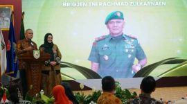 Foto : Pemerintah Provinsi Bengkulu menggelar malam pisah sambut Komandan Korem 041/Garuda Emas (Gamas) sebagai tanda peralihan tongkat kepemimpinan dari Brigjen TNI Rachmad Zulkarnaen kepada Kolonel Inf Jatmiko Aryanto.