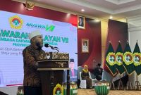 Foto : Gubernur Helmi buka Muswil LDII