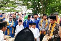 Foto : Prosesi budaya kite