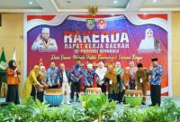 Foto : Prosesi pembukaan Dekranasda