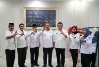 Foto : Wakil Gubernur Bengkulu, Mian, menerima audiensi dari Kepala Kantor Wilayah Kementerian Hukum dan HAM (Kemenkumham) Sumatera Selatan, Hendry Marulitua.