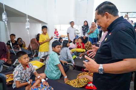 Foto : Wakil Gubernur Bengkulu, Mian, langsung turun ke RSUD Lebong