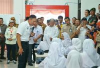 Foto : - Menteri Koordinator Bidang Infrastruktur dan Pembangunan Kewilayahan, Agus Harimurti Yudhoyono (AHY), meninjau renovasi infrastruktur Sekolah Rakyat Menengah Atas (SRMA) 6 Kota Bengkulu.