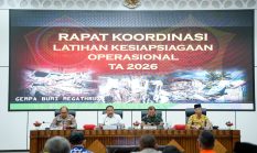 Pemprov dan Korem 041/Gamas Perkuat Kesiapsiagaan Bencana Megathrust