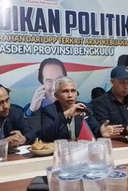 Bantah Framing Negatif, NasDem Bengkulu Minta “Media T” Minta Maaf   