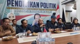 Foto : Keterangan pers Pengurus DPW Partai Nasdem Provinsi Bengkulu