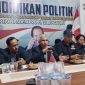 Foto : Keterangan pers Pengurus DPW Partai Nasdem Provinsi Bengkulu
