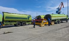 PTP Nonpetikemas Bengkulu Perdana Terapkan Layanan Drop Tank Curah Cair di Pelabuhan Pulau Baai