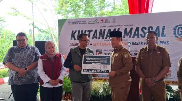 Sentra Dharma Guna Salurkan Bantuan Sosial Rp3,5 Miliar