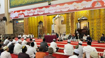 Ratusan Jamaah Hadiri Tabligh Akbar Tahun Baru Islam