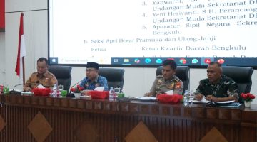 Pemprov Bengkulu Matangkan Persiapan HUT Ke-81 Kemerdekaan RI