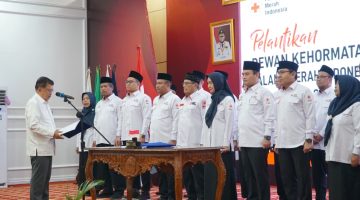 Jusuf Kalla Lantik Pengurus PMI Bengkulu Periode 2026-2031