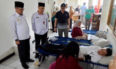 Sekda Herwan Pimpin Apel dan Donor Darah Inspektorat Bengkulu