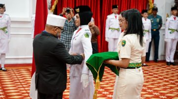 Sebanyak 28 Paskibraka Bengkulu Dikukuhkan, Siap Kibarkan Merah Putih