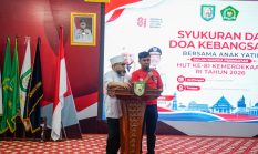 Kemerdekaan untuk Semua, Helmi Hasan Rangkul Anak Yatim Lintas Agama