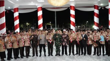 Renungan dan Ulang Janji, Pramuka Bengkulu Mantapkan Komitmen Menuju Indonesia Emas 2045