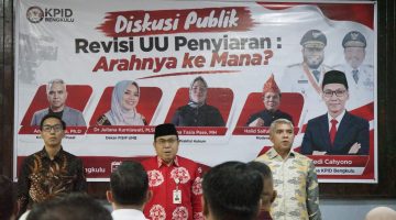 Revisi UU Penyiaran Disorot, KPID Bengkulu Bahas Tantangan Era Digital