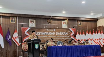 MUSDA VIII Pramuka Bengkulu Bahas Penguatan Karakter Generasi Muda